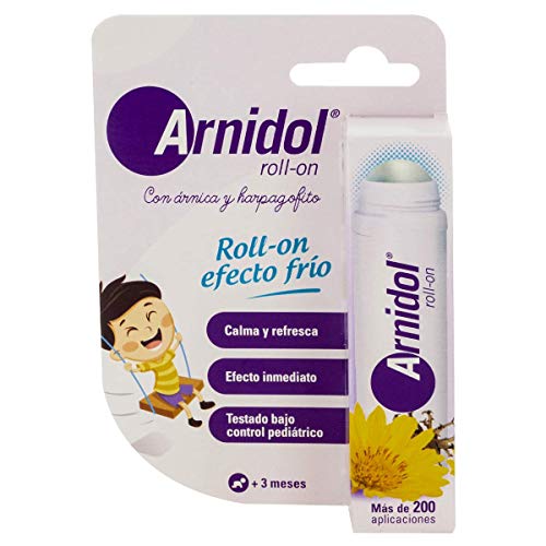 Arnidol - Roll On, Refresca y Reconforta la Piel tras un Golpe Leve, para Niños - 15 ml