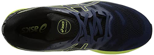 Asics Gel-Nimbus 23, Zapatillas para Correr Hombre, Thunder Blue/Glow Yellow, 44 EU