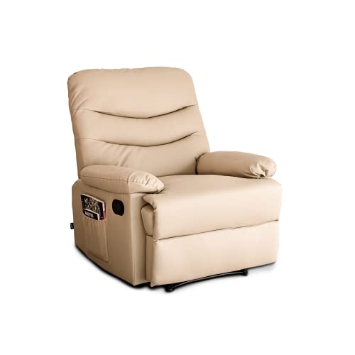 Astan Hogar AH-AR30200AR Sillón Relax con Reclinación Manual, Arena, Talla Única