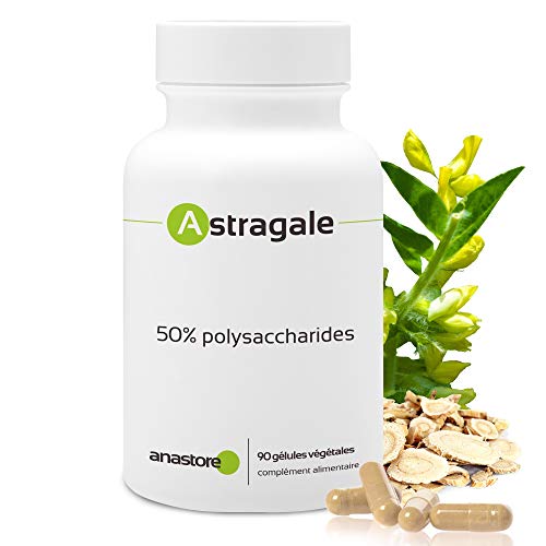 ASTRÁGALO * 500 mg/cápsulas * Cardiovascular (circulación), Inmunitario (antimicrobiano, estimulación de defensas naturales) * Garantía de satisfacción o reembolso * Fabricado en Francia (1 unidad)