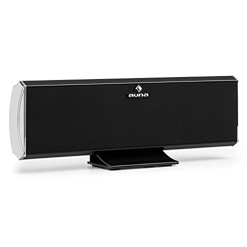 auna Areal 653 - Home Cinema 5.1 inalámbrico, Sistema Sonido Surround, Concept 620 Envolvente, Rendimiento 145W RMS, Subwoofer sidefiring, Altavoces satélite, Bluetooth, USB, SD, AUX, Negro