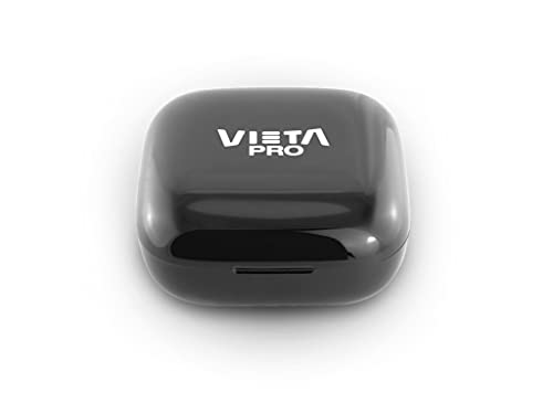 Auricular Fit de Vieta Pro, con Bluetooth, micrófono Integrado, Resistencia al Agua IPX4 y hasta 20 Horas de autonomía. Acabado en Color Negro.