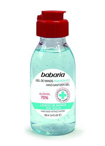 Babaria Gel De Manos Hidroalcoholico Color Negro 100 Ml, talla única