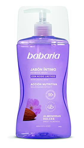 Babaria - Jabón Intimo - Con Aceite De S Dulces, Almendra, 300 Mililitro