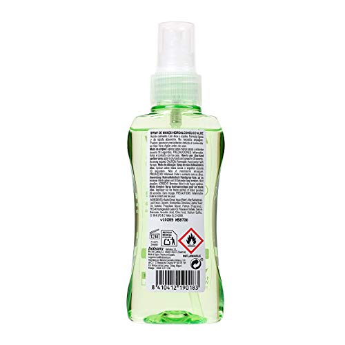 Babaria – Spray hidroalcohólico higienizante de manos Aloe Vera - 100 ml