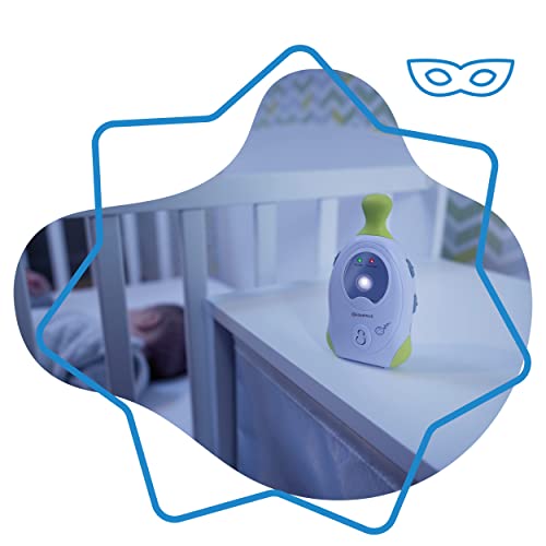 Badabulle Baby Online Monitor de bebé de audio de 300 m con luz nocturna