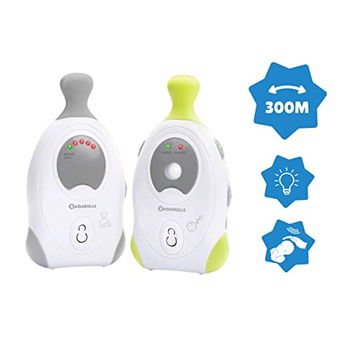 Badabulle Baby Online Monitor de bebé de audio de 300 m con luz nocturna