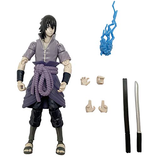 Bandai - 36902 - Anime Heroes-Naruto - Figura de acción de Uchiha Sasuke (15 cm)…