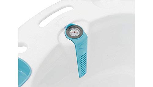 Bañera Anatómica Con Sensor de Temperatura - Danielstore (Azul)