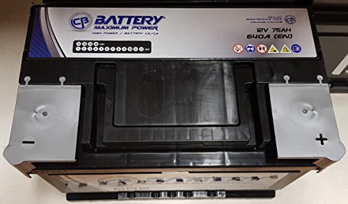 BATERIA DE COCHE DE 75 AH AMPERIOS 640AA CEMA BATERIA MAXIMUN POWER 2 AÑOS DE GARANTIA