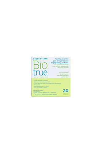 BAUSCH + LOMB - Biotrue® Toallitas - 20 Unidades 80 g