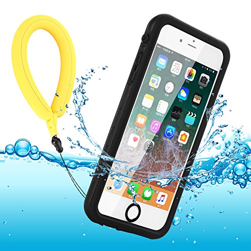 BDIG Funda Impermeable para iPhone 7/8/SE, IP68 Waterproof Carcasa Resistente al Agua con Protector de Pantalla Incorporado para iPhone SE/iPhone 7/iPhone 8