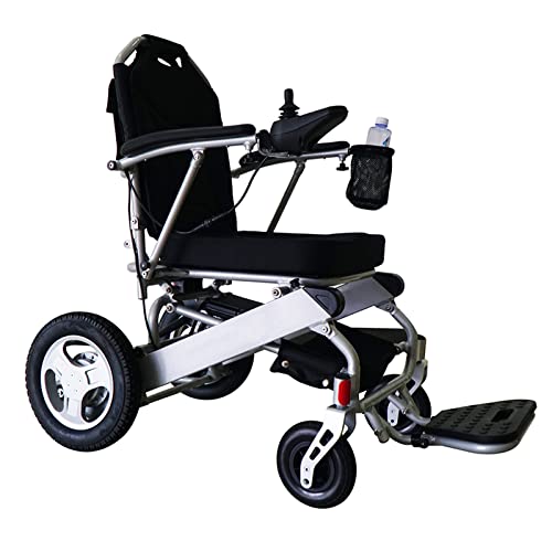 BeFormed Scooter De Silla De Ruedas Eléctrica Plegable Liviana Inteligente Portátil, Cómodo Respaldo Grande para Neumáticos para Ruedas Eléctrica Plegable Rápida, Familia Más Asegurada