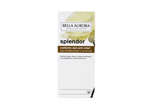 Bella Aurora Crema Contorno de Ojos Anti-Arrugas, 15 ml | Tratamiento Anti-Edad para Mujer Día y Noche | Ojeras y Bolsas | Splendor