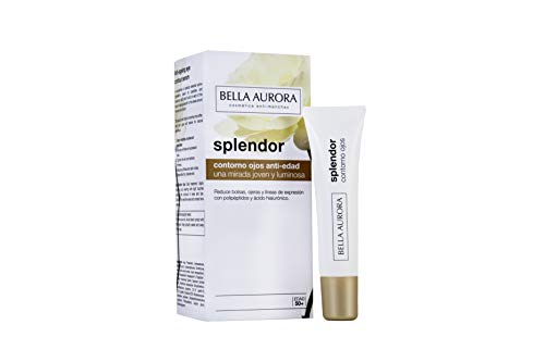 Bella Aurora Crema Contorno de Ojos Anti-Arrugas, 15 ml | Tratamiento Anti-Edad para Mujer Día y Noche | Ojeras y Bolsas | Splendor