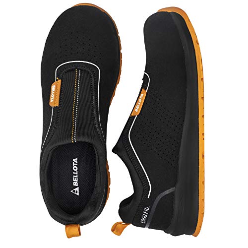 Bellota 72352B43S1P Zapato de Seguridad, Negro, Naranja, 43 EU