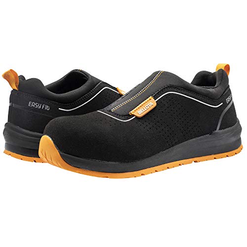 Bellota 72352B43S1P Zapato de Seguridad, Negro, Naranja, 43 EU