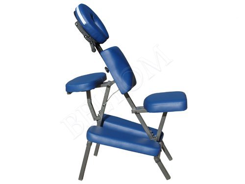 BELTOM Banco Silla Masaje Tatuajes Portátil Estética Plegable Ergonomica Fisioterapia - Azul