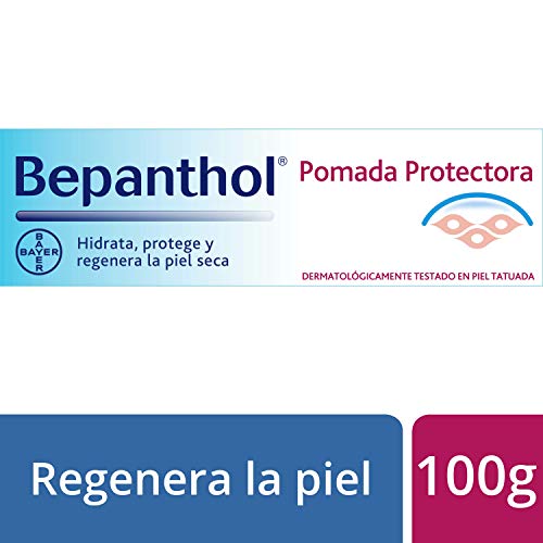 BEPANTHOL Pomada Protectora Hidratante, Protege y Regenera la Piel Seca, Irritada o Sensibilizada por Factores Externos, 100 g