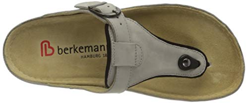 Berkemann Mila, Chanclas Mujer, Gris (Gr 980), 40 2/3 EU