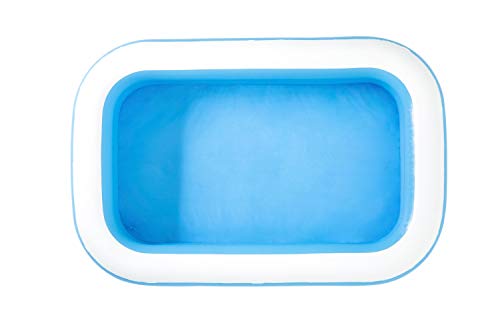 BESTWAY 54006 - Piscina Hinchable Infantil Rectangular 262x175x51 cm