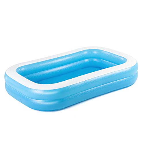 BESTWAY 54006 - Piscina Hinchable Infantil Rectangular 262x175x51 cm