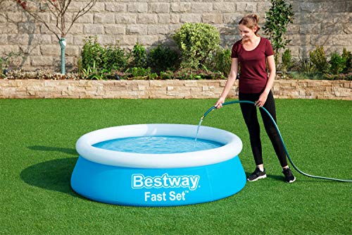 BESTWAY 57392 - Piscina Hinchable Infantil Fast Set Mi Primera Piscina 183x51cm