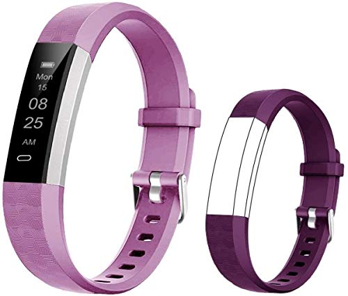 BIGGERFIVE Pulsera Actividad Inteligente Reloj Inteligente para Niños Niñas, Impermeable IP67 Deportivo Smartwatch con Podómetro Monitor de Sueño Contador de Caloría y Despertador Silencioso