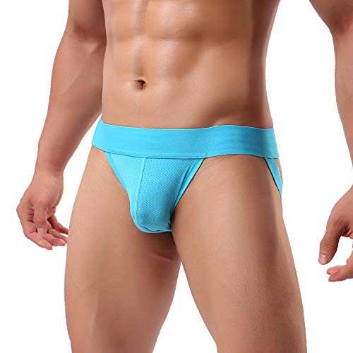 Billtop Jockstrap Suspensorio Sexy Tanga para Hombre Slips Ropa Interior Thong lencería Deporte