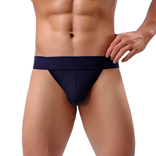 Billtop Jockstrap Suspensorio Sexy Tanga para Hombre Slips Ropa Interior Thong lencería Deporte