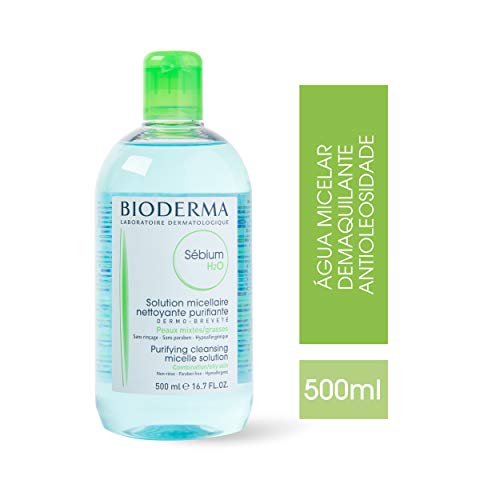 Bioderma Sebium H2O Agua Micelar Piel Acne 500 Ml