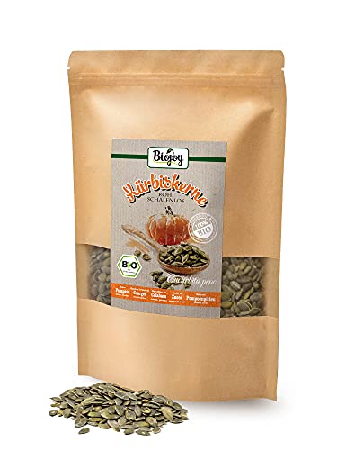 Biojoy Semillas de Calabaza orgánico, crudas y sin sal (1 kg)