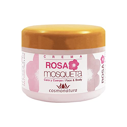 Bionatural 11420 - Crema facial, corporal y de manos con aloe y rosa mosqueta, 250 ml