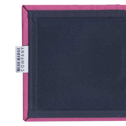 Blue Badge Company PNK-PKPA-6161 - Funda para Tarjetas de Aparcamiento para discapacitados, Color Rosa