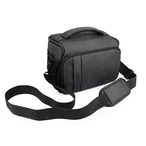 Bodyguard Bolsa para cámara SLR XL + Paris Bolsa de Fotos Negra para cámaras SLR para Cuerpo y 3-4 Lentes