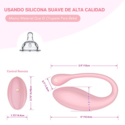 Bolas Chinas para Mujer - Bola de ejercicio Kegel Weight Ball 10 modos de ejercicio Kegel para ejercicios del suelo pélvico y control de la vejiga, Rosa Claro