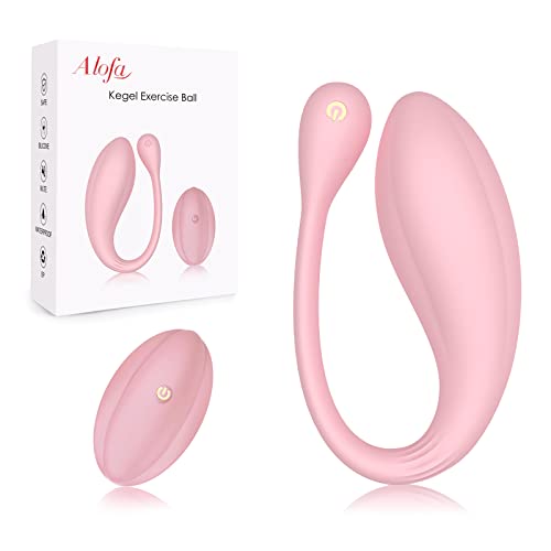 Bolas Chinas para Mujer - Bola de ejercicio Kegel Weight Ball 10 modos de ejercicio Kegel para ejercicios del suelo pélvico y control de la vejiga, Rosa Claro