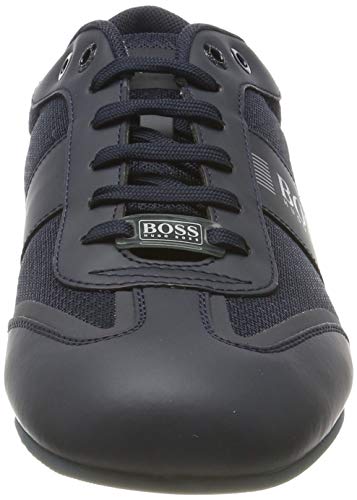 BOSS Lighter_lowp_mxme, Zapatillas Hombre, Azul (Dark Blue 401), 42 EU