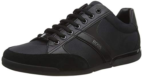 BOSS Saturn_lowp_MX, Zapatillas Hombre, Negro (Black 1), 40 EU