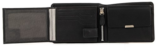 Braun Büffel Golf Monedero Billetera Negro