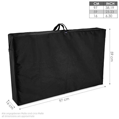 BRUBAKER Impermeable Cubierta para Silla de Jardín - Funda Protectora Muebles de Jardín - 97 x 59 x 16 cm - Pack de 2