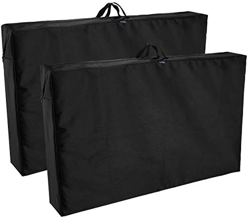 BRUBAKER Impermeable Cubierta para Silla de Jardín - Funda Protectora Muebles de Jardín - 97 x 59 x 16 cm - Pack de 2