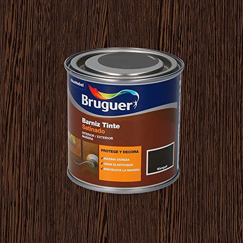 BRUGUER Barniz Tinte BTE.BRUGUER WENGUE 250 ML, Negro