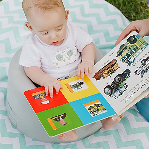 Bumbo Asiento de suelo gris frío