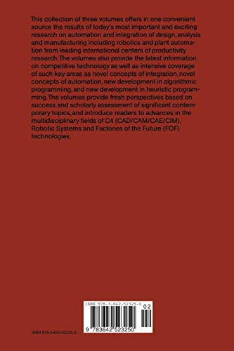 CAD/CAM Robotics and Factories of the Future: Volume II: Automation of Design, Analysis and Manufacturing: 2