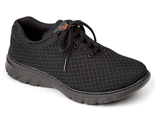 CALPE Negro Talla 40, Zapatilla de Trabajo para sanidad y hostelería Unisex certificada CE EN ISO 20347 Marca DIAN