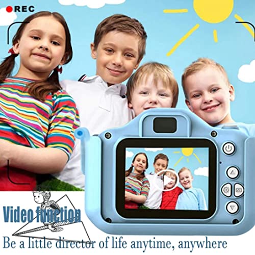 Cámara Digital para Niños 1080P 2.0" HD Selfie Video Cámara Infantil Regalos Navidad Niños Niñas de 3-10 Años Lector de Tarjetas (Rosa)