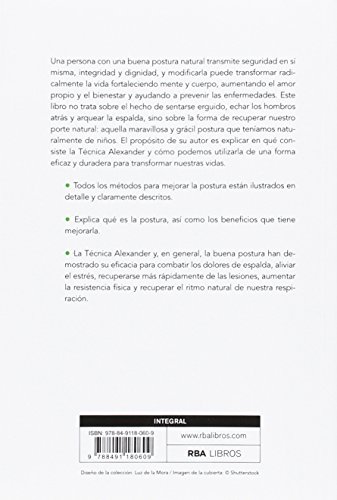 Cambia tu postura, mejora tu vida: La técnica Alexander (EJERCICIO CUERPO-MEN)