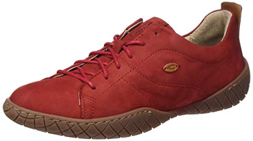 camel active Inspiration, Zapatos de Cordones Derby Mujer, Rojo (Red 05), 36 EU