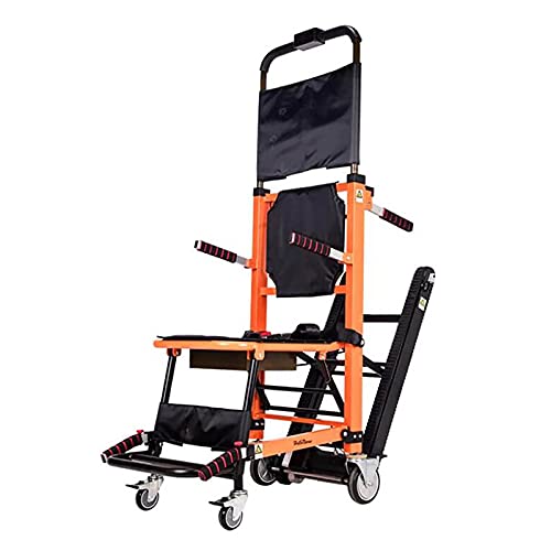 Camilla de Escalera para Silla de Ruedas para Silla de Ruedas eléctrica Plegable y Ligera para Subir escaleras, Soporte automático para Subir escaleras Inteligente Silla de Escalera para Subir